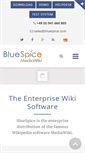 Mobile Screenshot of bluespice.com